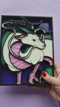 Load and play video in Gallery viewer, Spirited Away Inspired Haku 3D Layered Wall Art
