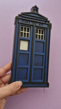 Load and play video in Gallery viewer, Doctor Who Inspired Tardis 3D Layered Wall Art
