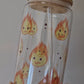 Howl's Moving Castle inspired Calcifer Libby Glass