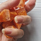Golden Sunset Handmade Dice Set