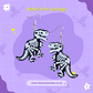 Dinosaur Earrings