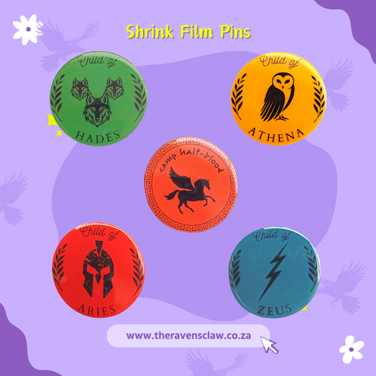 Percy Jackson inspired Child of Pin