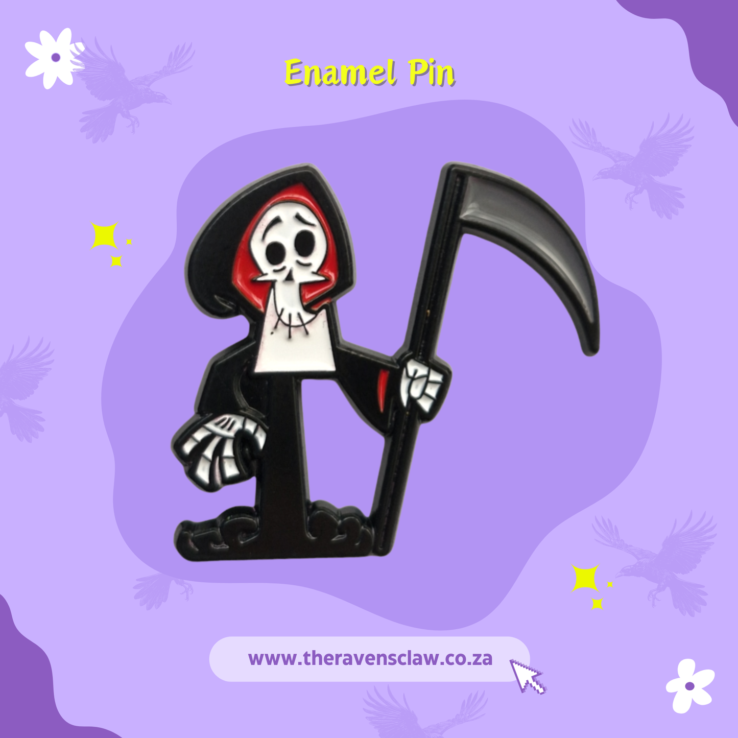 The Grim Adventures of Billy and Mandy inspired pins