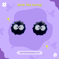Soot Sprite Inspired Stud Earrings