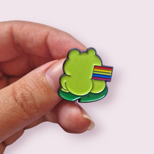 Load image into Gallery viewer, Gay Booty Frog Pin
