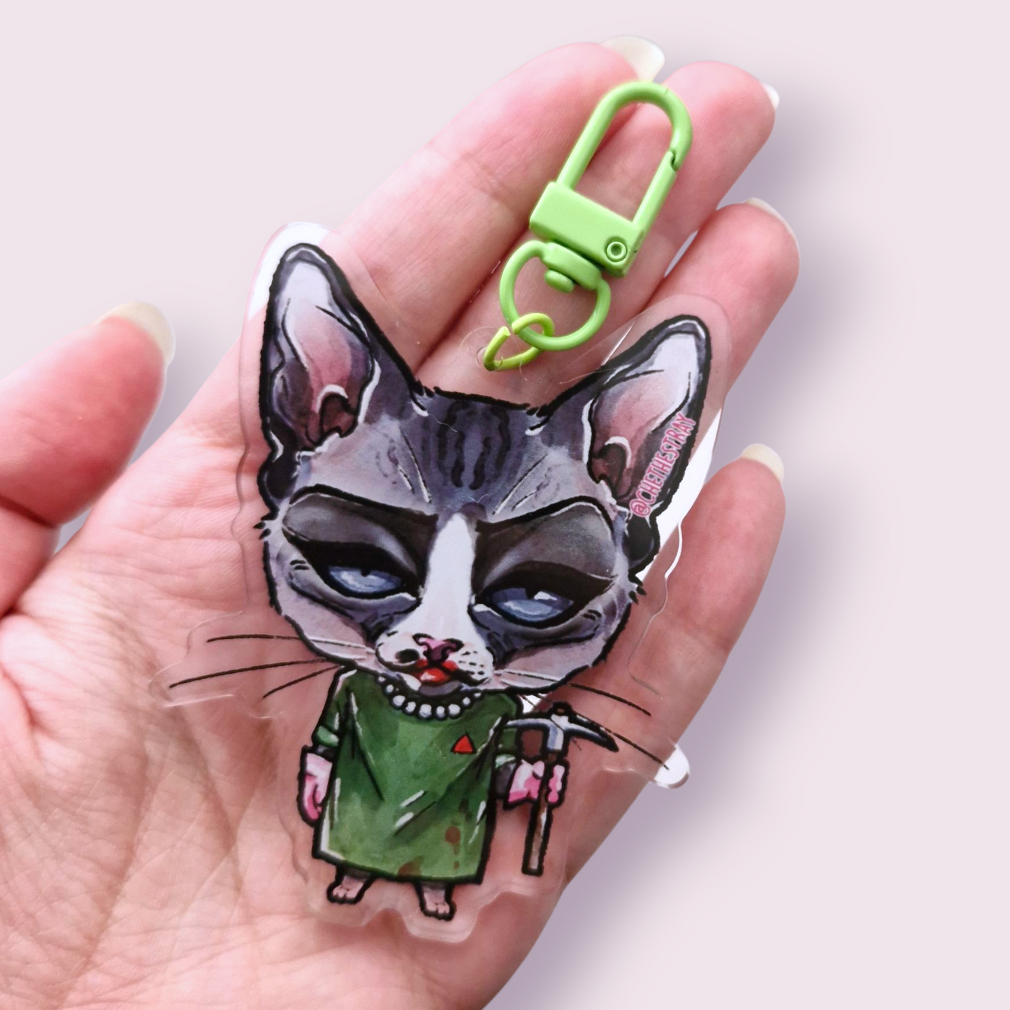 The Rocky Horror Picture Show Frank n Furter Cat Keyring