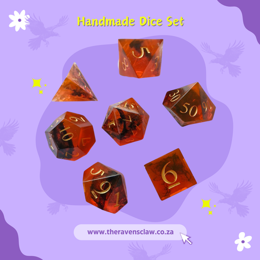 Corruption Handmade Dice Set
