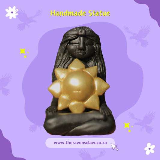 Sun and Moon Goddess Statues