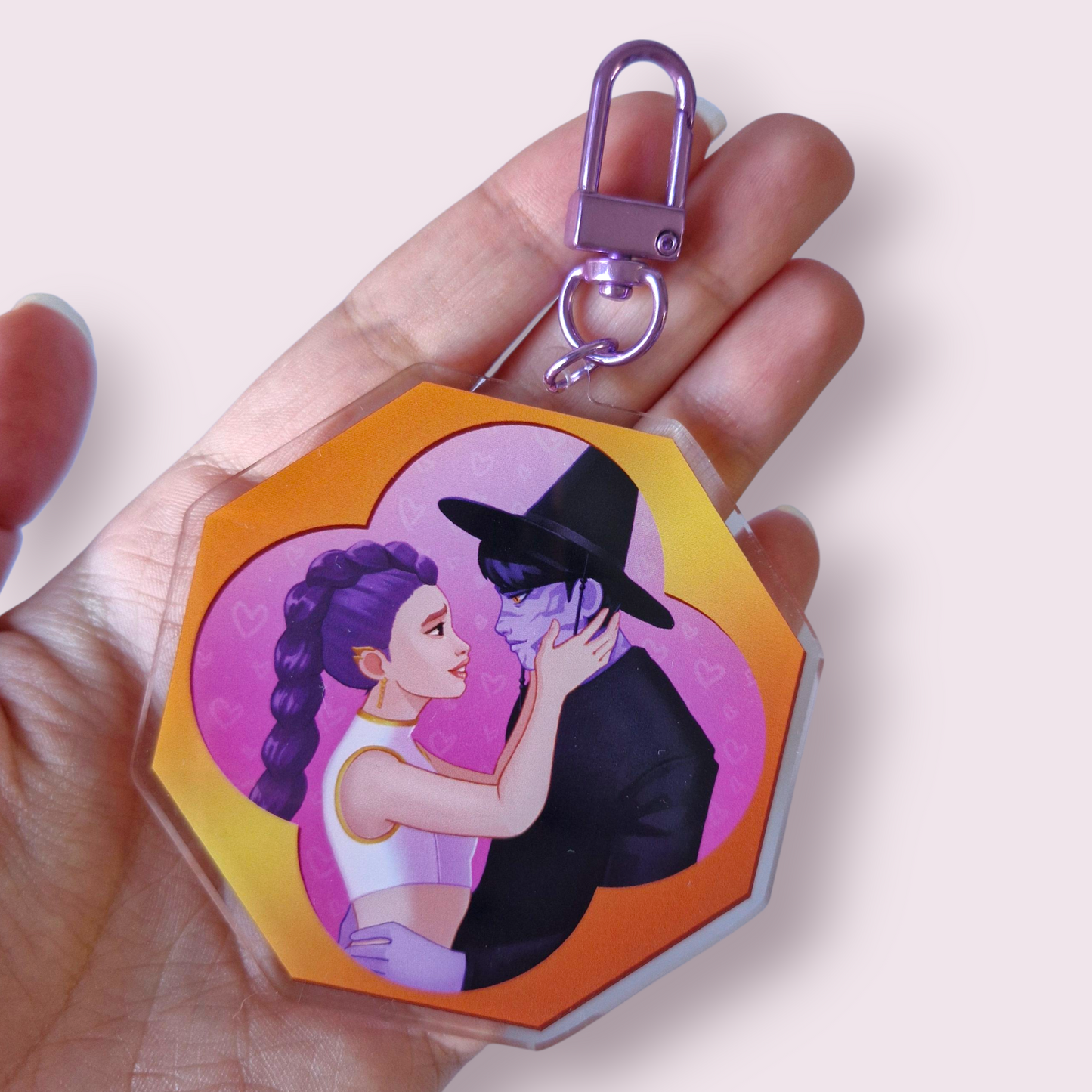 K-pop Demon Hunters inspired Keyring