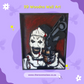 Terrifier Inspired Art The Clown 3D Layered Wall Art