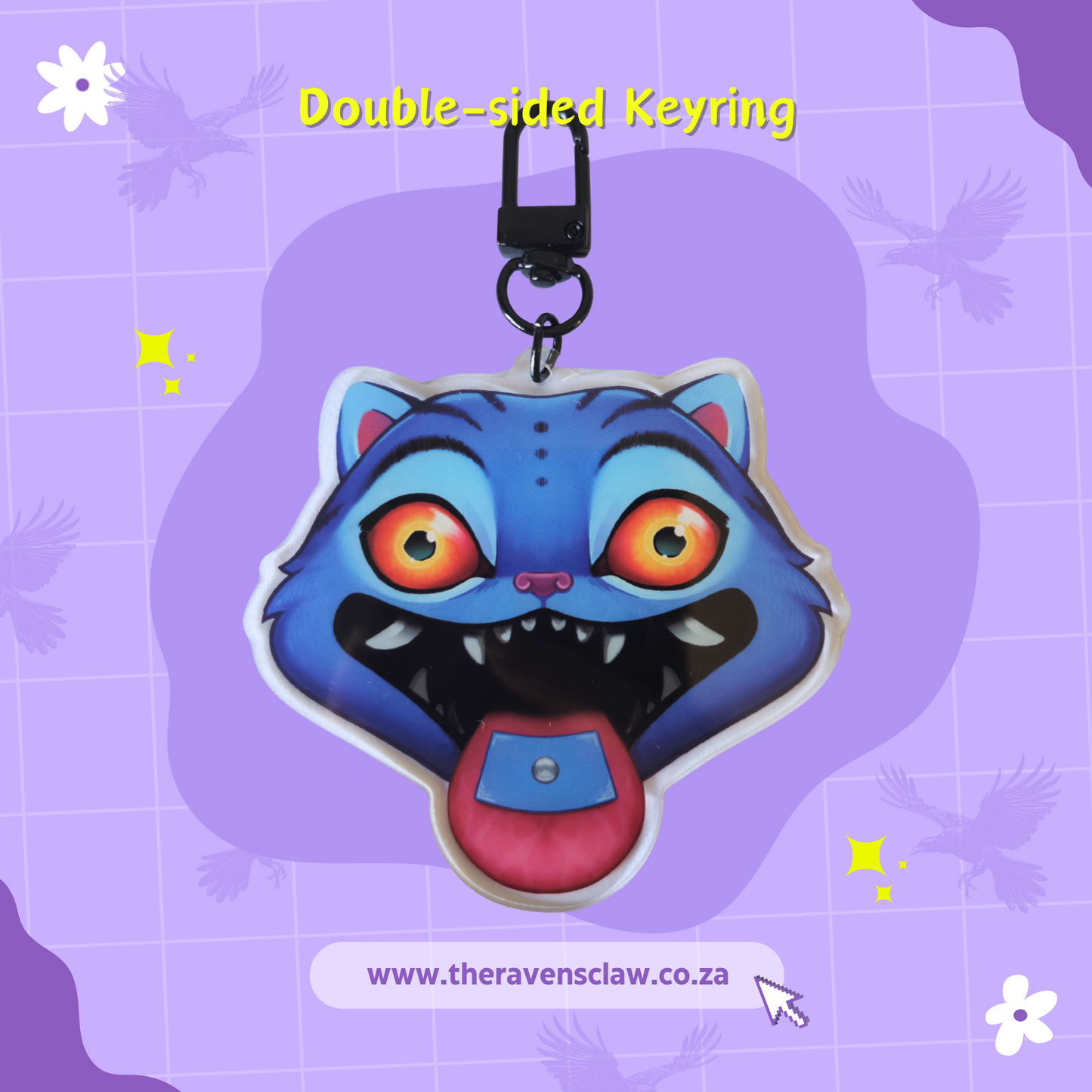 K-Pop Demon Hunter Inspired Derpy Keyring