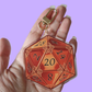 D20 Dice Keyrings