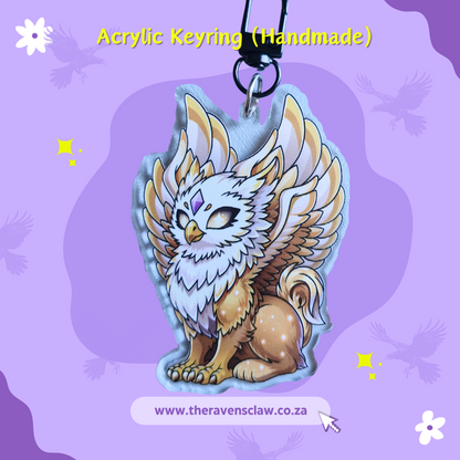 Cosmic Griffin Keyring