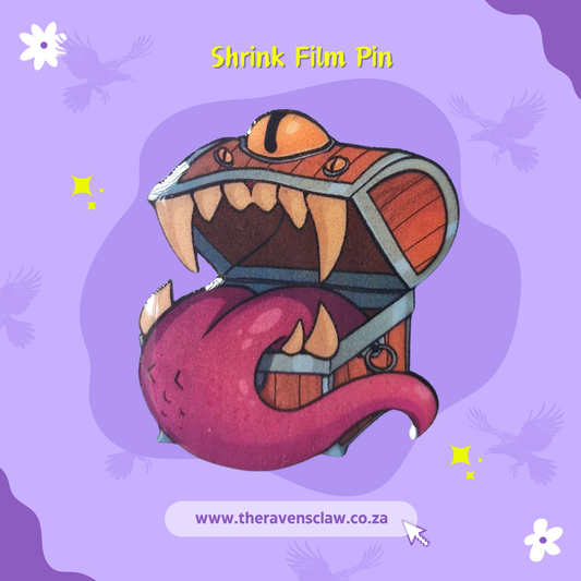 DnD Mimic inspired Shrink Film Pin