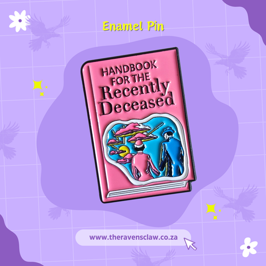 Beetlejuice inspired Book Pin