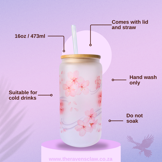 Cherry Blossom Libby Glass