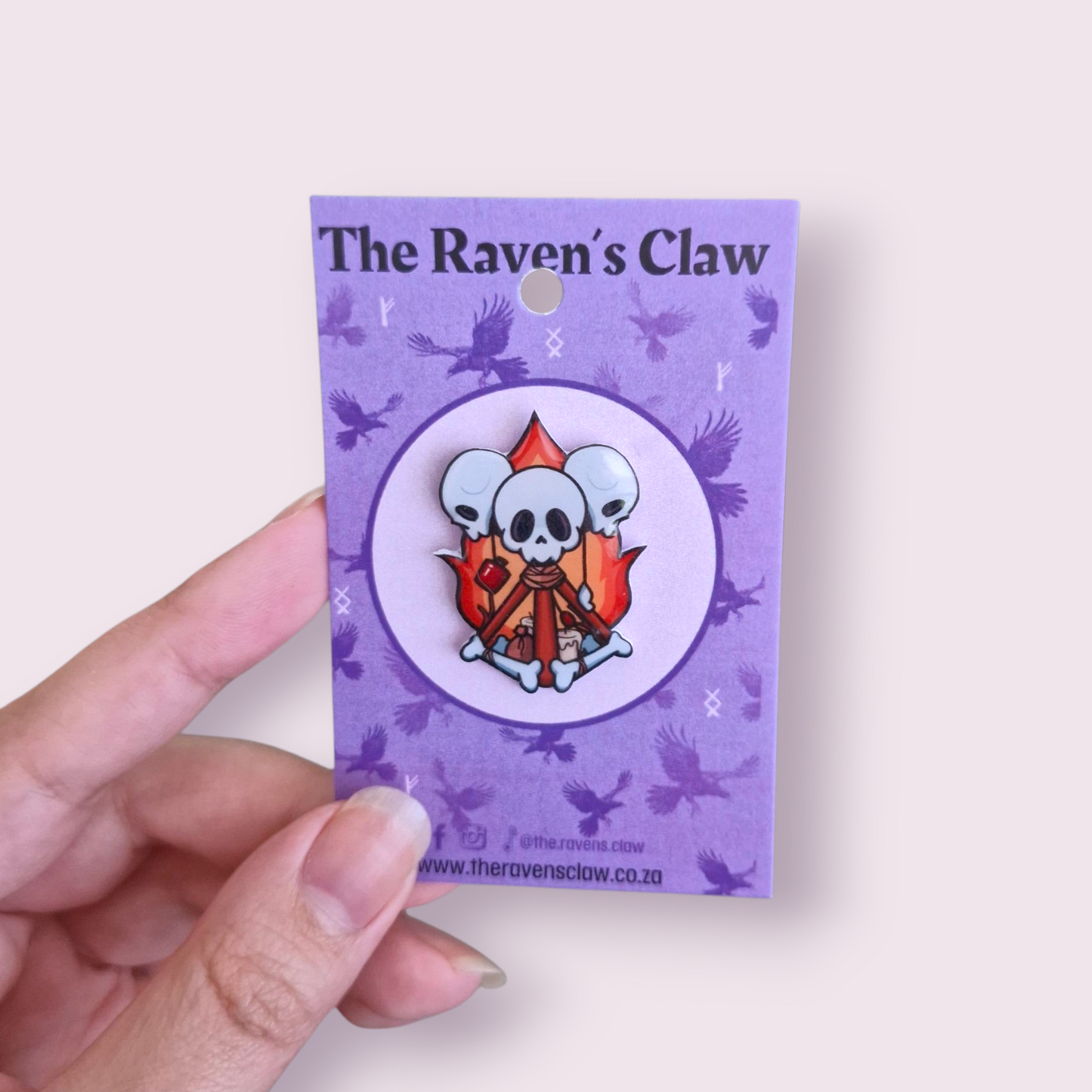 Dead By Daylight Inspired Hex Totem Shrink Film Pin