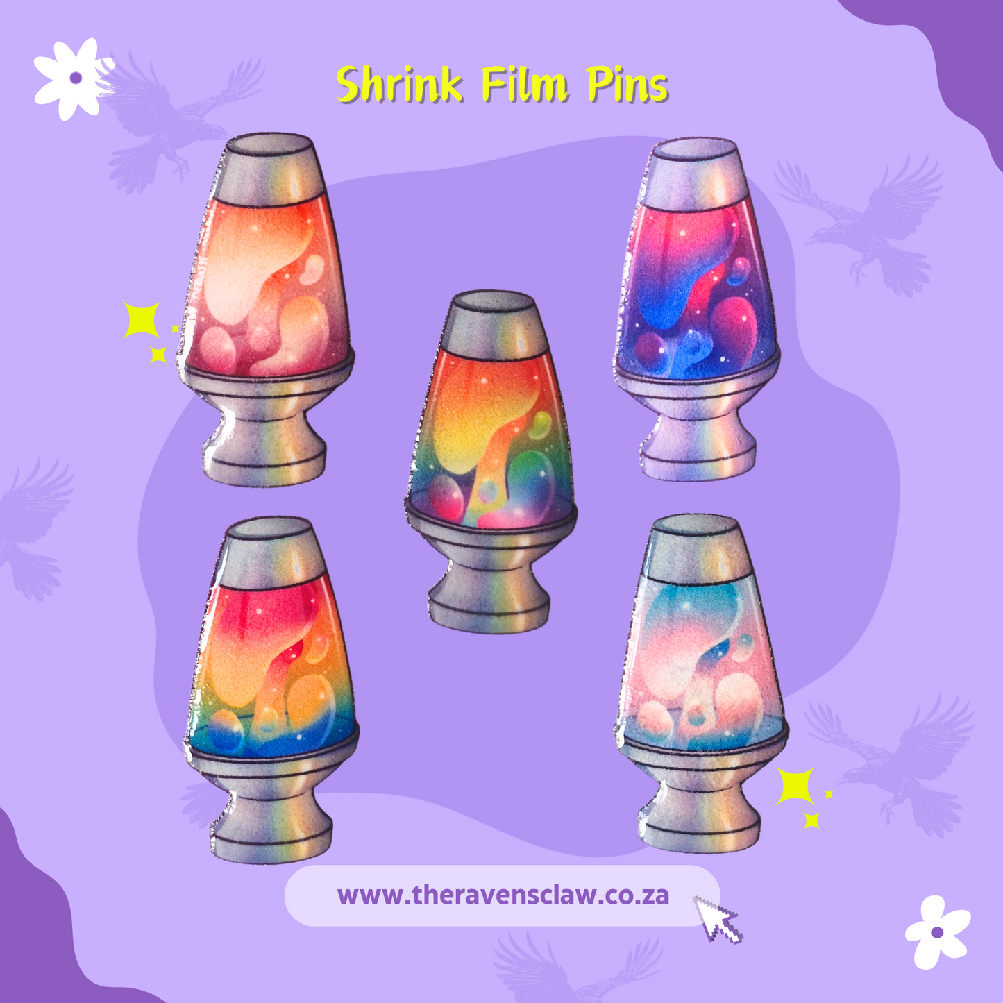 Lava Lamp LGBTQIA+ Pride Pins