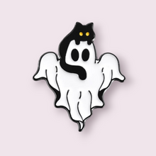 Load image into Gallery viewer, Ghost and Kitty Pin
