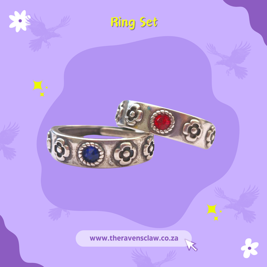 Howl’s Moving Castle Inspired Rings Set