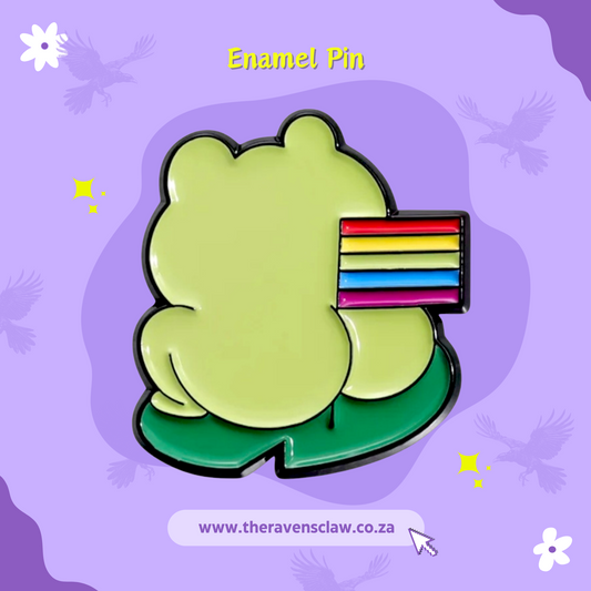 Gay Booty Frog Pin