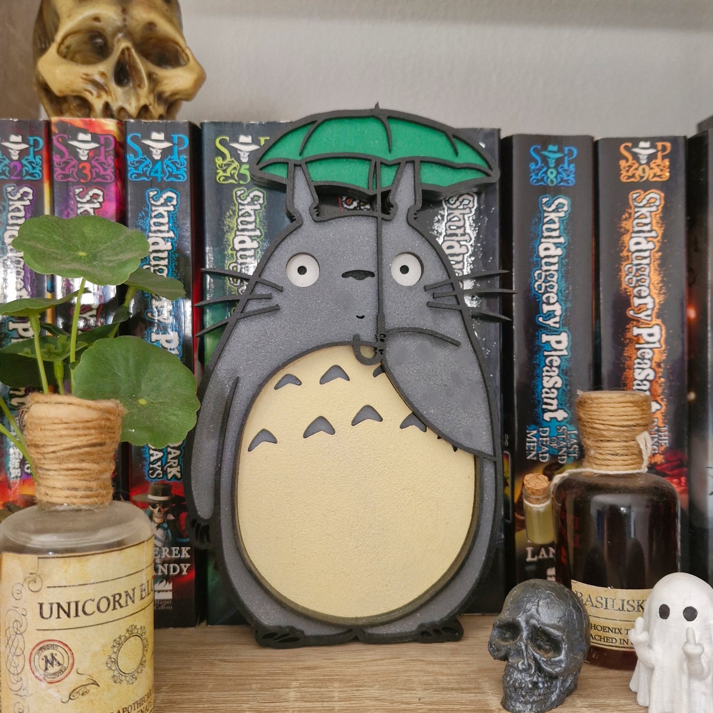 My Neighbor Totoro Inspired Studio Gibli 3D Layered Wall Art