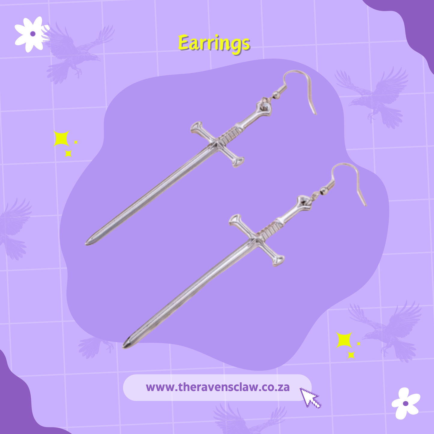 Sword Earrings