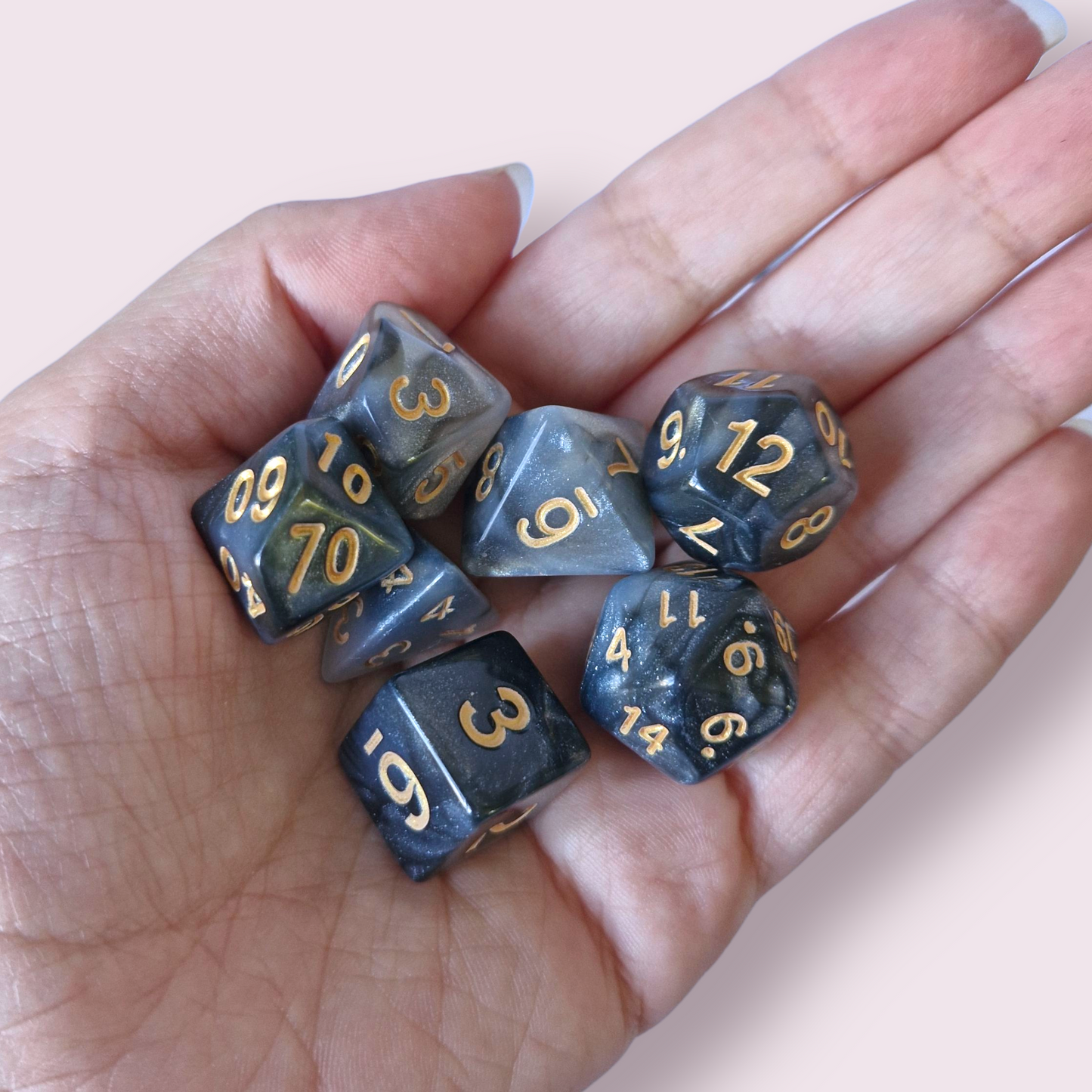 Moon Night Dice Set