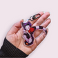 Helluva Boss Inspired Stolas and Blitzo Keyring
