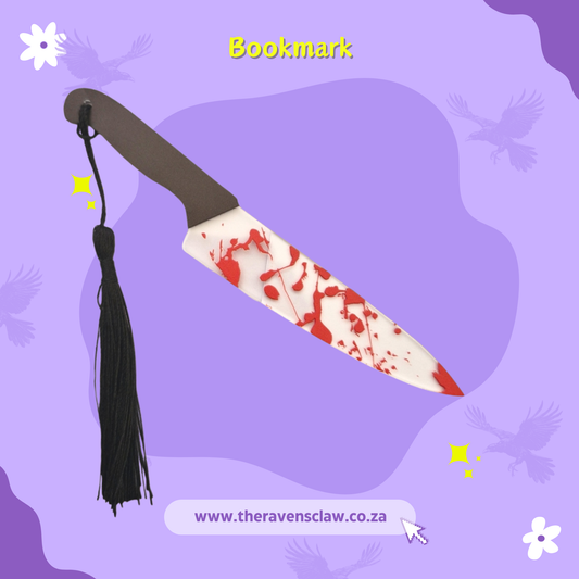 Bloody Knife Bookmark