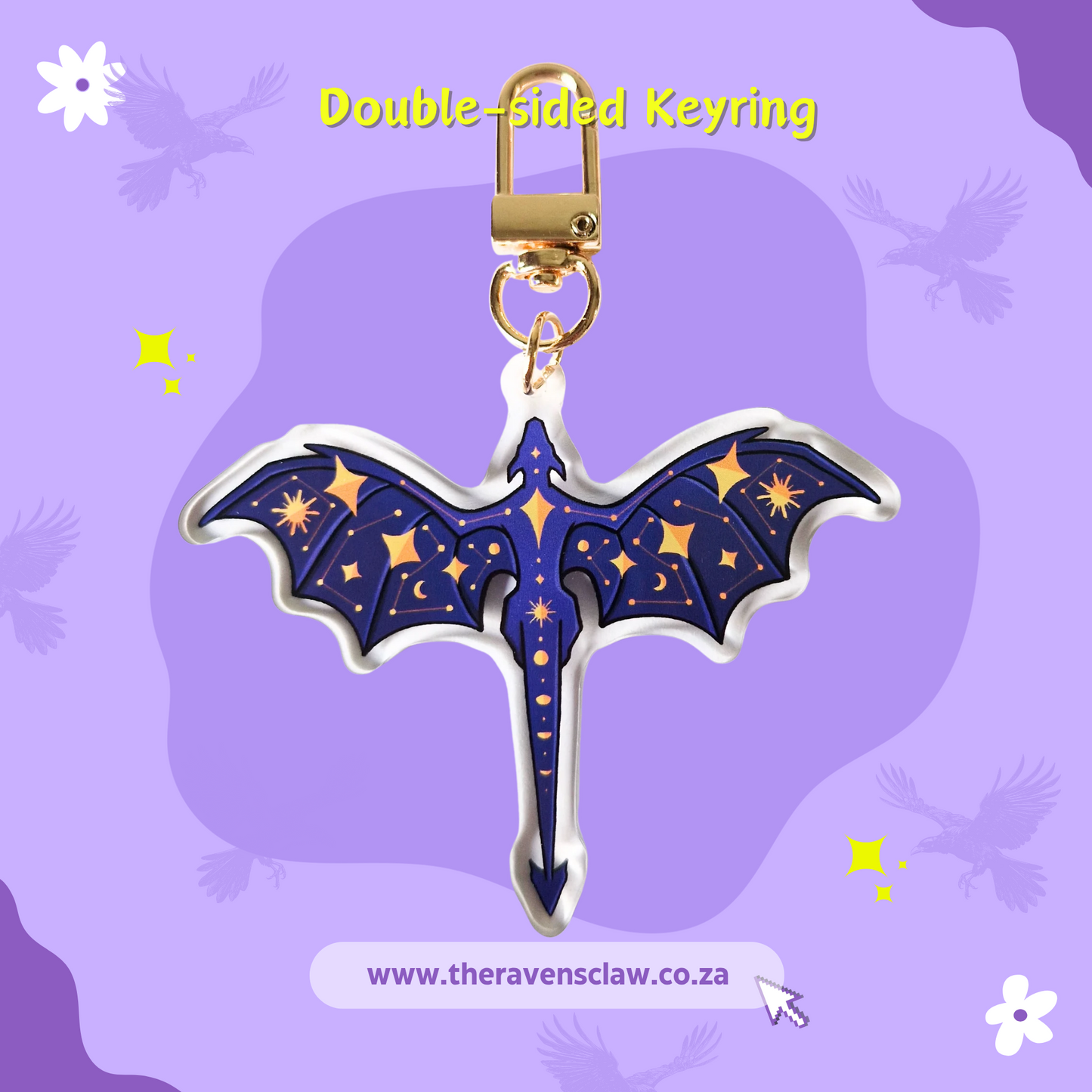 Star Dragon Keyring