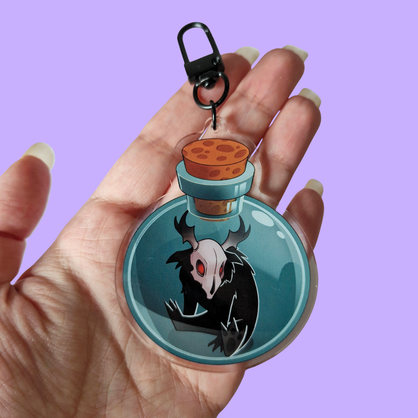 Wendigo inspired Keyring