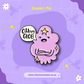 Adventure Time inspired Lump Space Princess Pins