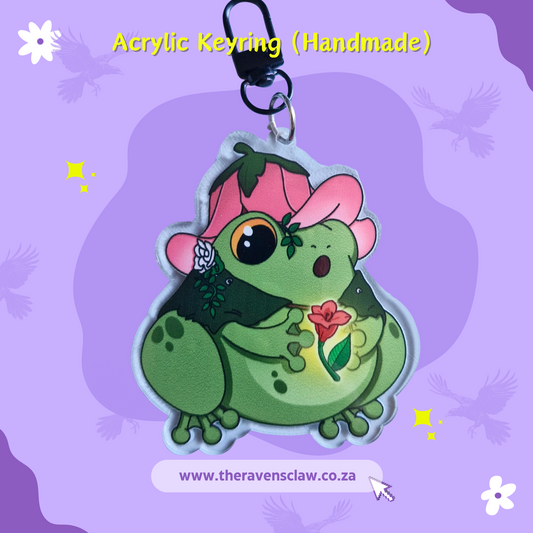 DnD inspired Druid Frog Keyring