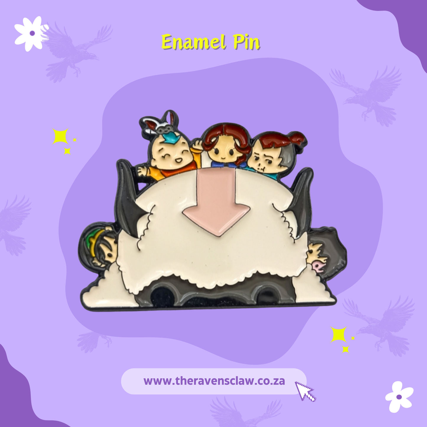 Avatar The Last Airbender Appa inspired Pin