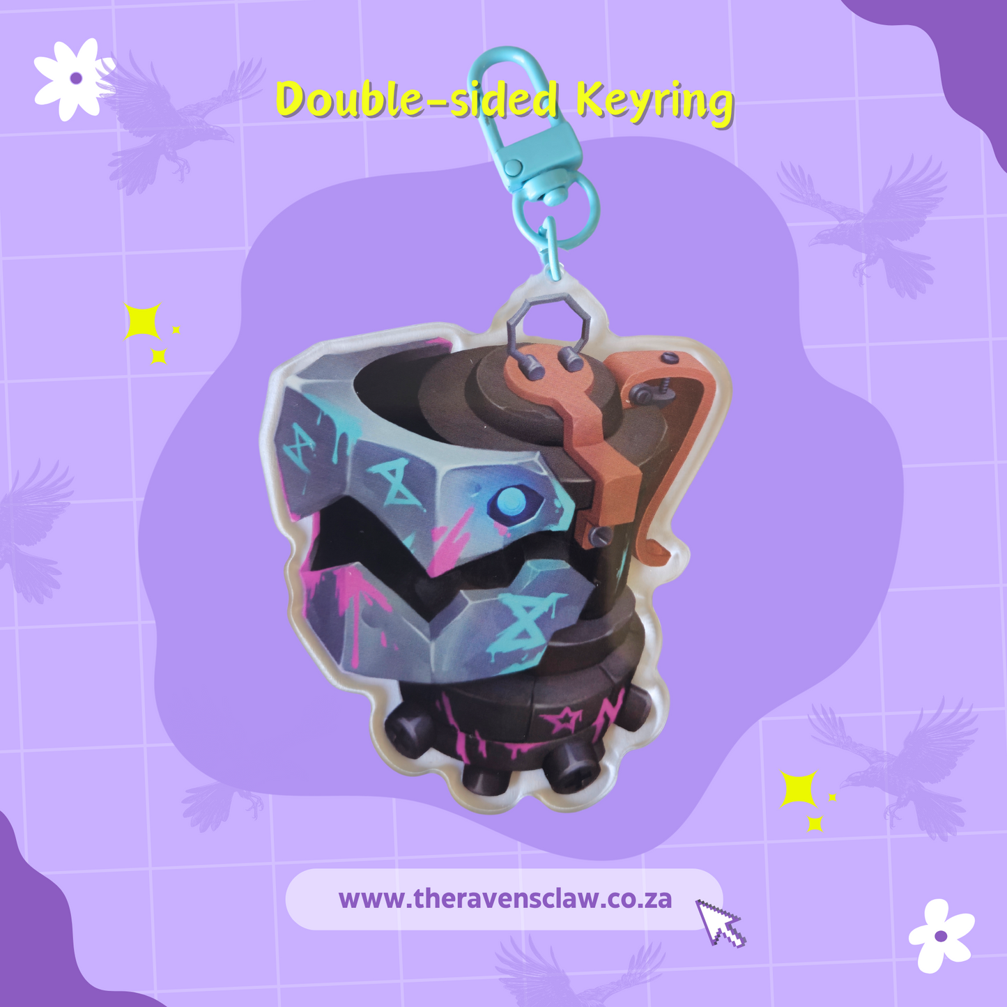 Arcane Inspired Jinx Bomb Keyring