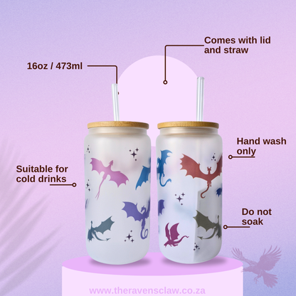 Dragon Colourful Libby Glass