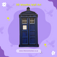 Doctor Who Inspired Tardis 3D Layered Wall Art