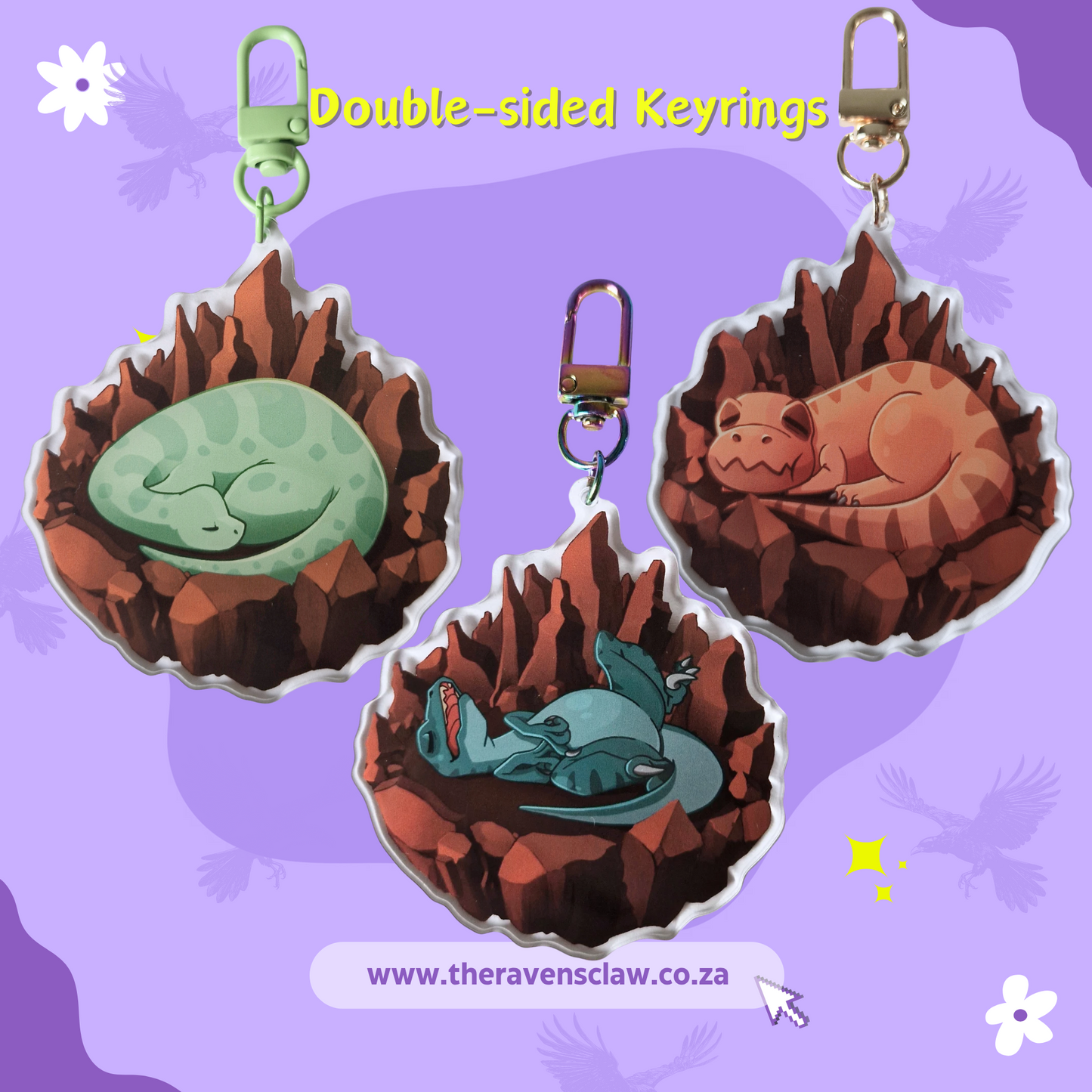 Dinosaur Keyrings