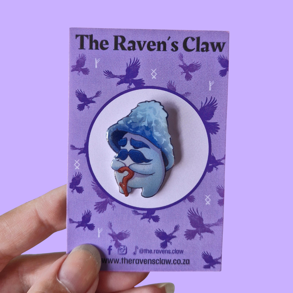 Old Soul Fungi Shrink Film Pin