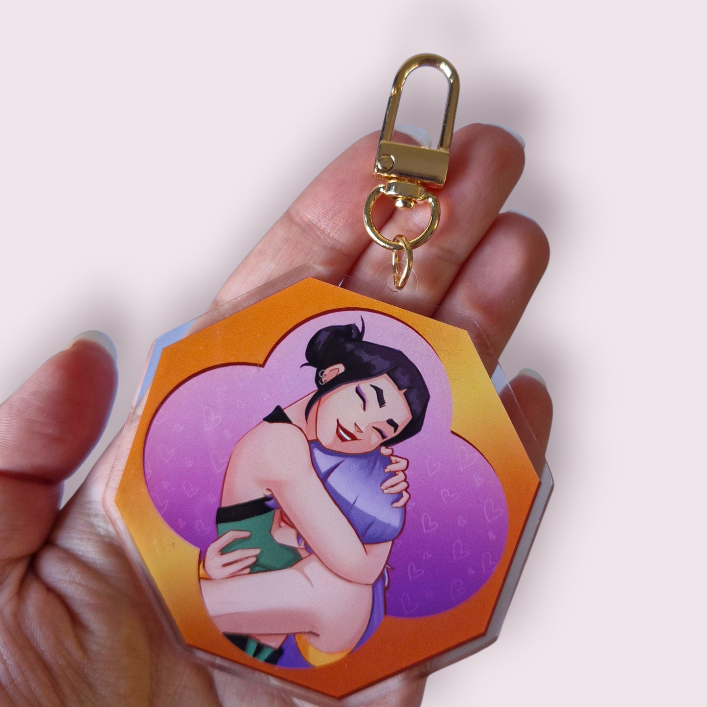 K-pop Demon Hunters inspired Keyring