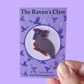 Witch's Familiar Raven Shrink Film Pin