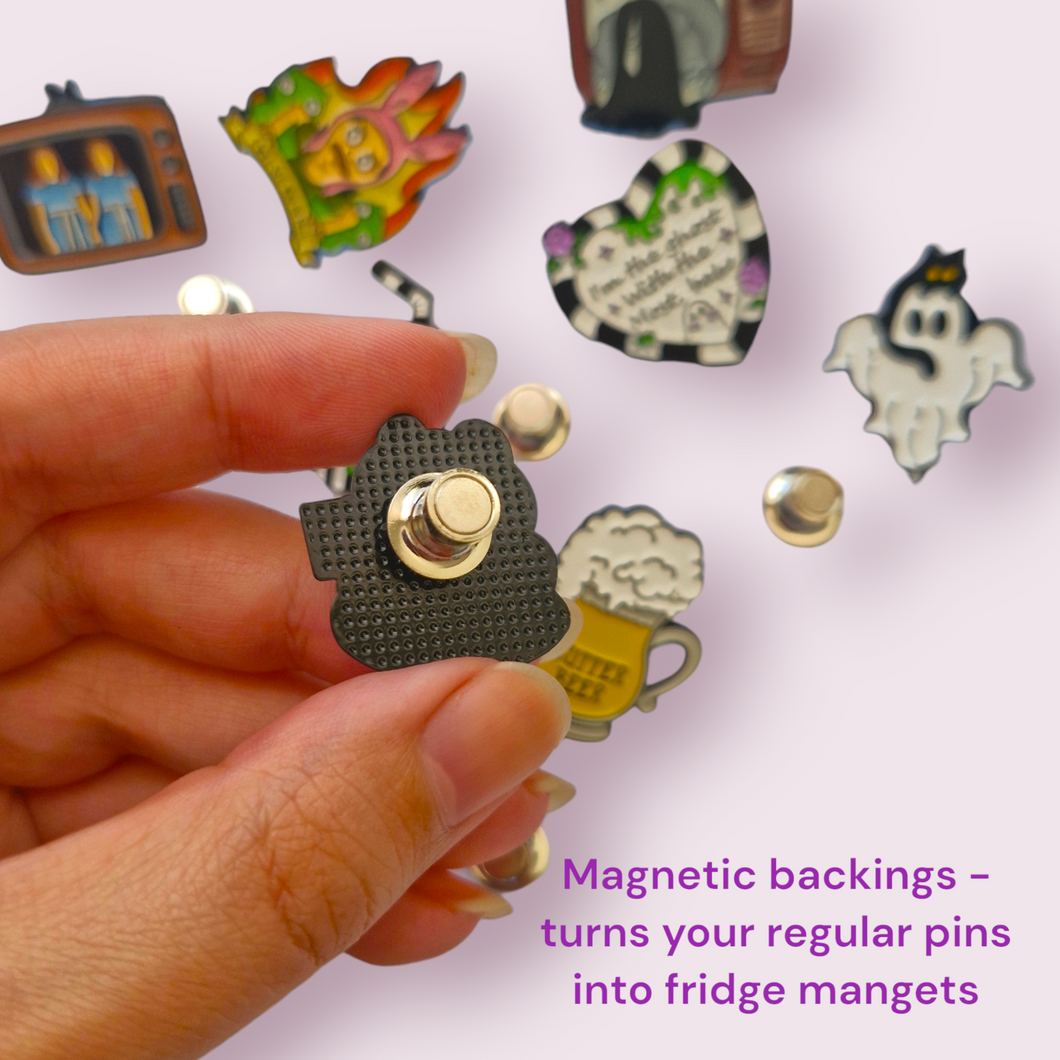 Magnetic Pin Backings