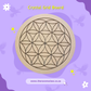 Flower of Life Crystal Grid Board