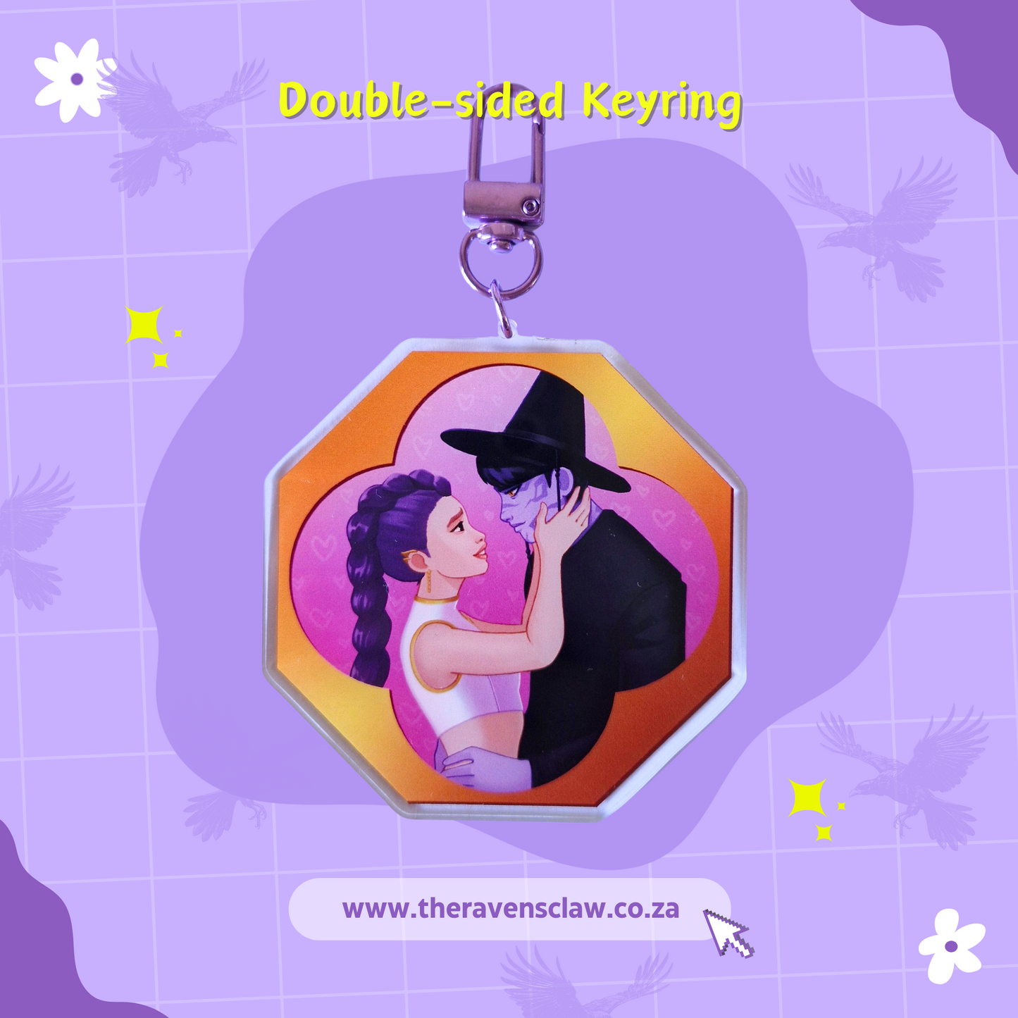 K-pop Demon Hunters inspired Keyring