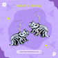 Dinosaur Earrings