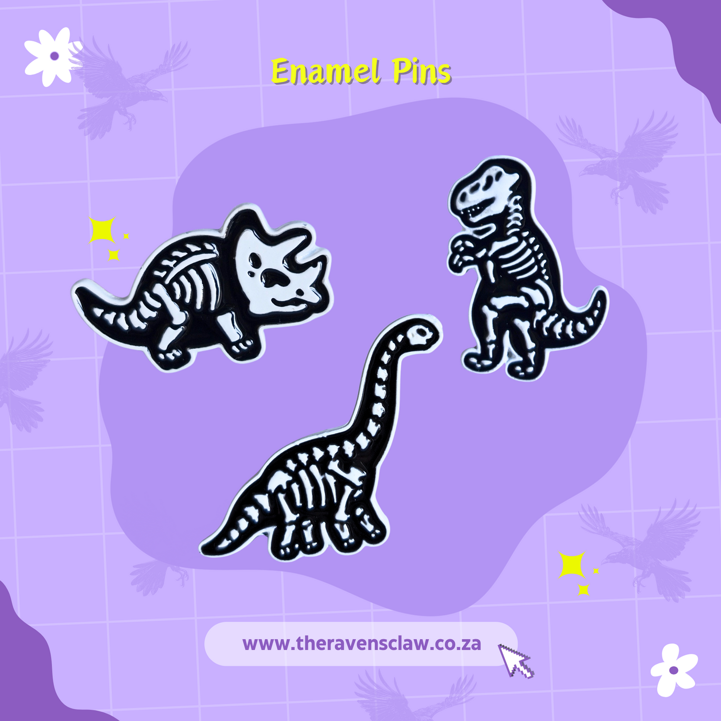 Dinosaur Pins