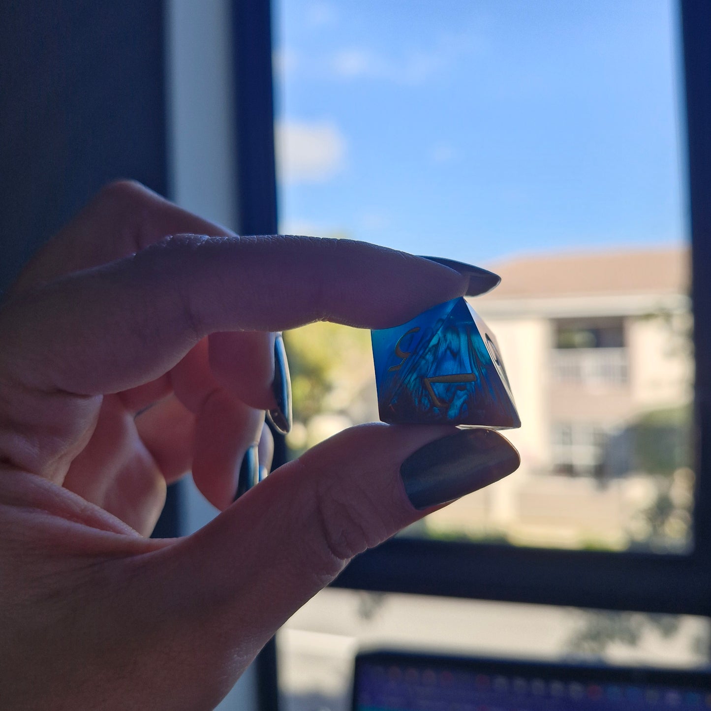 Sunken Shipwreck Handmade Dice Set