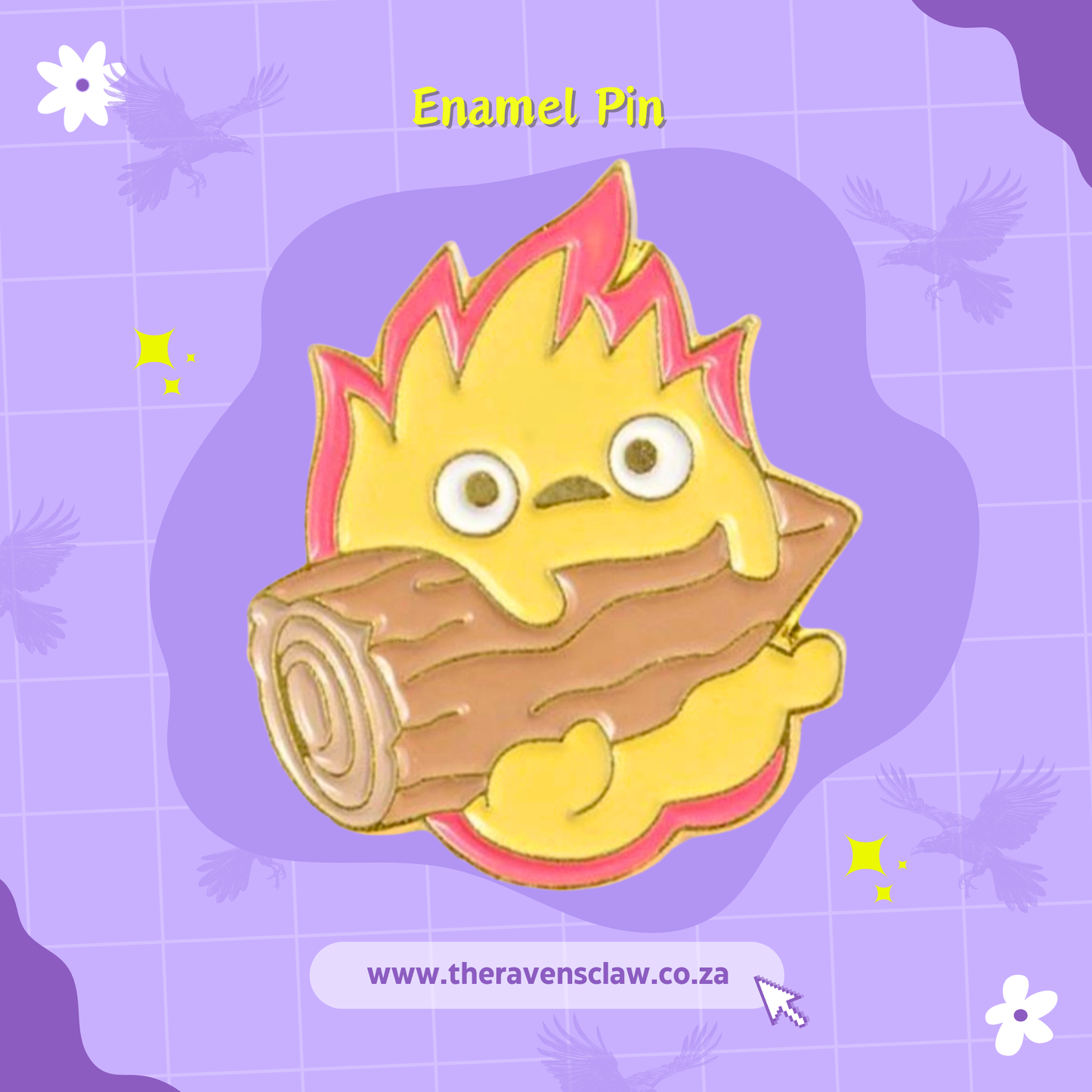 Howl’s Moving Castle Inspired Calcifer Pin