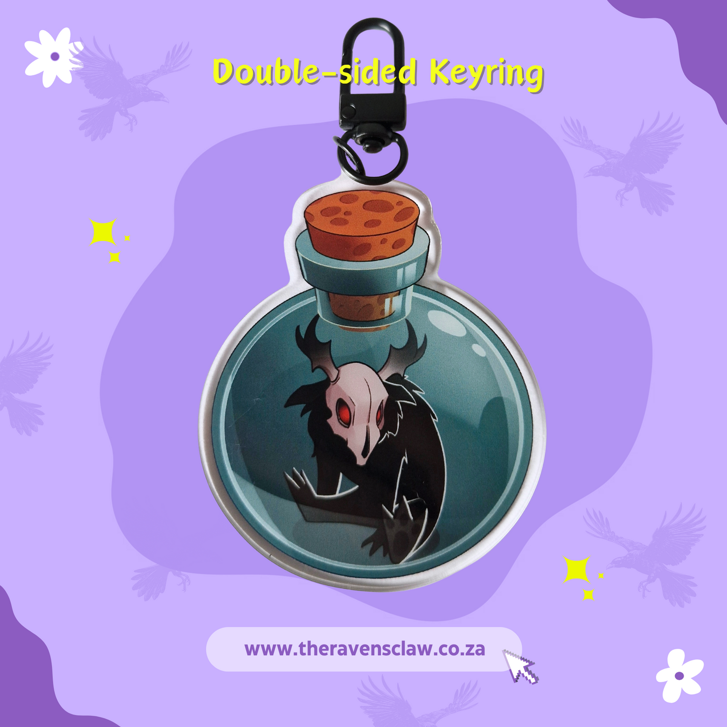 Wendigo inspired Keyring